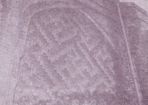 گردونه مهر بعد از اسلام، نقش شیر بر بشقاب، ری، سده چهارمقسمتی از آجر کاری نمای بیرونی گنبد علویان در همدان